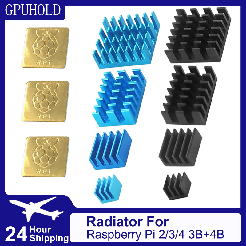 Raspberry Pi Water Cooling Kit - GPUHOLD Chipset di Raffreddamento 4 pz/5