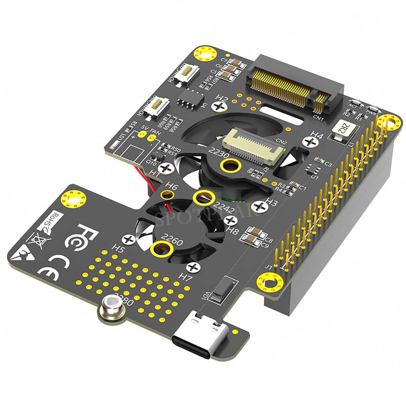 Raspberry Pi 5 PCIe a M.2 NVMe - Argon One V3 M.2 Nvme Case recensione e prezzo